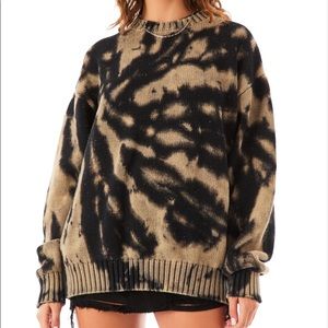Carmar Oversized Bleached Firework Sweater